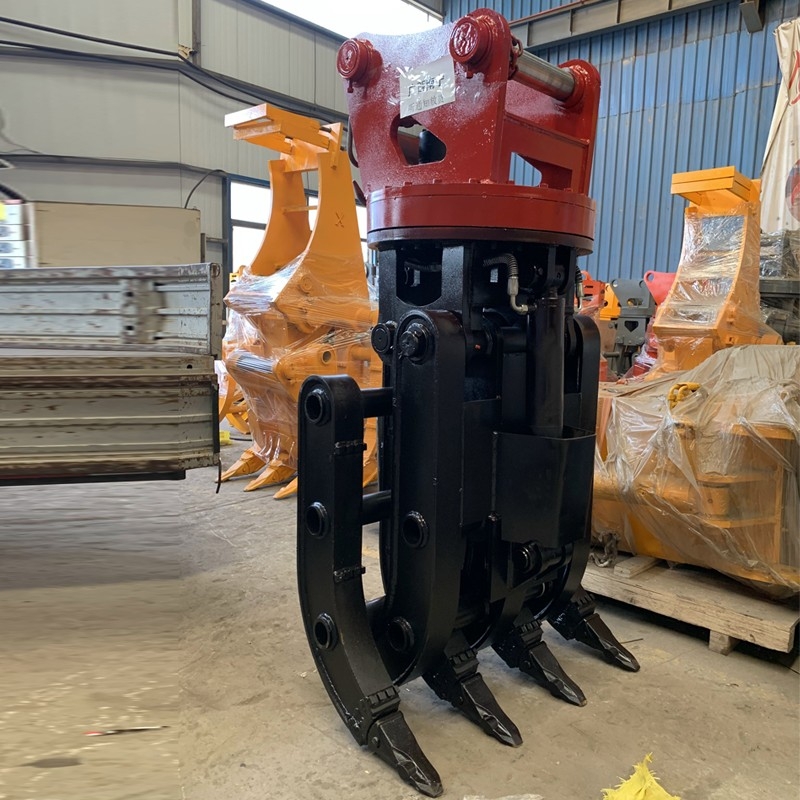 挖机旋转抓钢机