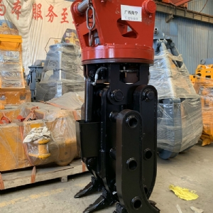 挖机旋转抓钢机