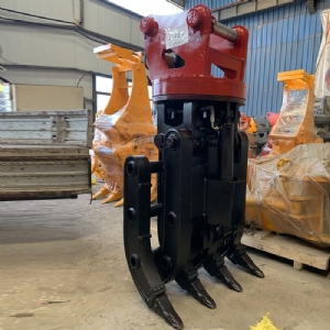 挖机旋转抓钢机