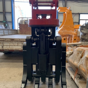 挖机旋转抓钢机